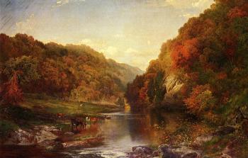 托馬斯 莫蘭 Autumn on the Wissahickon